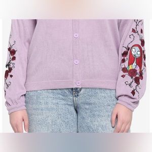 Like new rare Nightmare Before Christmas Plus Button Front Cardigan Size 3